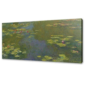 Claude Monet Le Bassin Aux Nympheas Reproduction Canvas Print Picture Wall Art - Picture 1 of 7