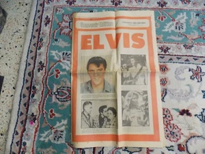 1977 ELVIS PRESLEY Chattanooga News-Free Press NEWSPAPER Souvenir Edition VG ! - Picture 1 of 7