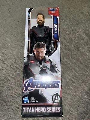 Figura de acción Thor Marvel Avengers Endgame Titan Hero Series 12 pulgadas totalmente nueva Foto 1 de 3