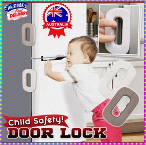 1/2X Home Refrigerator Fridge Freezer Door Lock Latch Catch Child Cabinet Lock A - Picture 1 of 17