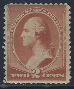 United States, Scott #210, 2c Washington, MH - Picture 1 of 2