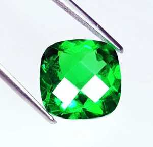Loose Gemstone Certified Natural Tsavorite Garnet Cushion Garnet 10 Ct Gems W680 - Picture 1 of 14
