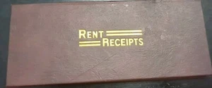 Springfield Rent Receipt Hardcover Vintage 1980's Receipt Booklet - Picture 1 of 4