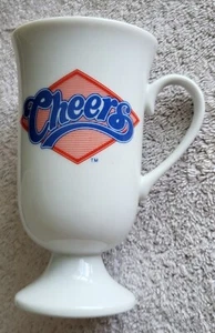 Pedestal de taza de café o taza promocional de programa de televisión NBC Cheers marca PAPEL - Imagen 1 de 4