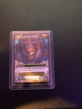 WoW The Red Bearon Loot Card / Big Battle Bear Mount Unscratched New TCG Card