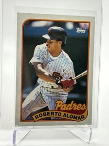 1989 Topps Roberto Alomar Baseball Card #206 Mint FREE SHIPPING