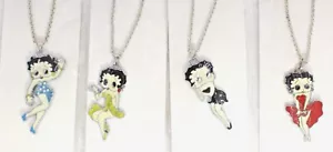 BETTY BOOP NECKLACE NWT Sexy Lady Classic Cartoon Dress Kids Fashion Necklace - Picture 1 of 5