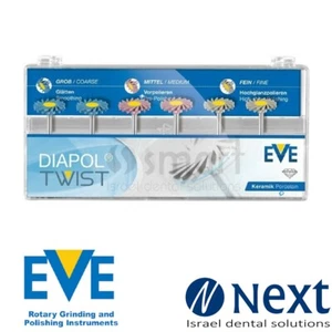 Dental Eve Diapol Plus Twist RA 306 Porzellan Polieren Diamant System Keramik - Bild 1 von 5