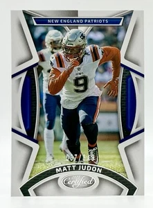 Espejo plateado certificado Panini 2023 #43 Matt Judon 37/349 New England Patriots - Imagen 1 de 2