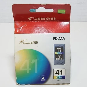 Canon Pixma CL 41 Tri Color Chromolife 100 Ink Cartridge Brand New - Picture 1 of 6