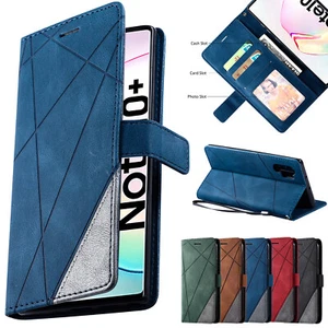 Flip Wallet Book Cover Case For Samsung S25 S20 S21 S22 S23 S24FE Note 20 Ultra - Picture 1 of 14
