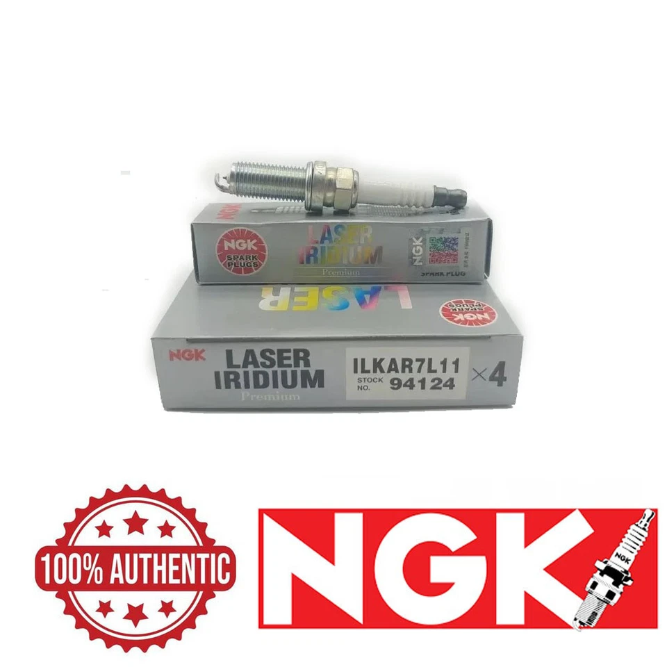 Genuine NGK Laser Iridium Spark Plug 4PCS for Mazda 3 6 CX-3 CX-30 CX-5 CX-50 - Image 1 of 1