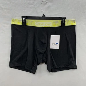 CALVIN KLEIN BLACK YELLOW LIMITED EDITION MEN COTTON BOXER UNDERWEAR BRIEF (XL) - Picture 1 of 10