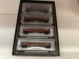 Micro Trains #983 00 200 N scale "NYC/CSX ex-CR” gondola 4 car runner pack - Picture 1 of 3