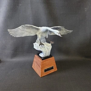 Bradford J Williams Bronze "Tulsa Trumpetet" Swan Lt Ed 8/48 - Picture 1 of 13
