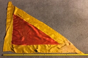 Original Vietnam War era South Vietnam Silk Flag - Picture 1 of 6
