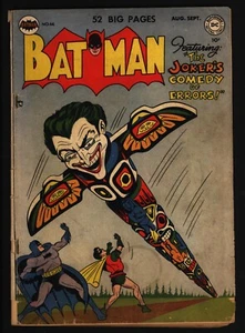* BATMAN #66 (1951) Robin Classic Joker Cover "Boner" Issue! Very Good- 3.5 * - Picture 1 of 2
