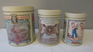 J.R. Watkins 125th Anniversary Set of 3 Heritage Tin Canister Set(1868-1993)  - Picture 1 of 8