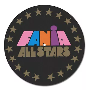 Slipmat giradischi Fania All Stars - etichetta discografica salsa latina Spanish Harlem - Foto 1 di 4
