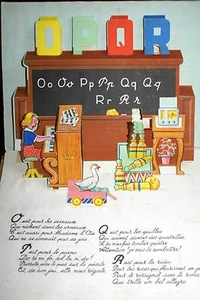ENFANTINA-A B C- LIVRE A SYSTEME LUCOS-JO ZAGULA RARE - Picture 1 of 1
