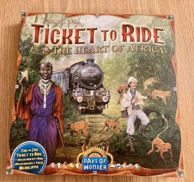 Ticket To Ride The Heart of Africa Map Collection 3 by Alan R Moon - Image 1 of 4