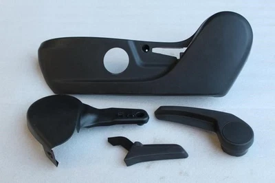 2016 2017 SUBARU XV CROSSTREK LEFT DRIVER FRONT SEAT TRIMS 4 PIECE BLACK - Image 1 of 4