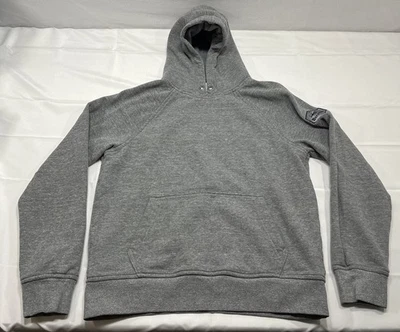 Flint and Tinder Pullover Hoodie Sweatshirt Mens Medium Gray Pocket - Corp. Logo - Image 1 of 4