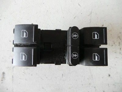 VOLKSWAGEN TOUAREG 7L 09/2003-12/2010 RIGHT FRONT POWER WINDOW MASTER SWITCH  - image 1 of 4