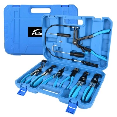 Schlauchklemmenzangen Set Schlauchschellenzange Schlauchschelle Zange Werkzeug - Bild 1 von 4