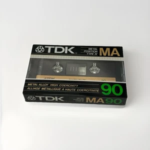 TDK MA 90 Metal Type IV Cassette Tape - Sealed New Japan High Coercivity - Bild 1 von 5