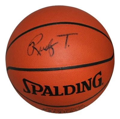 Rudy T Tomjanovich Autographed Spalding Basketball JSA - Image 1 of 4