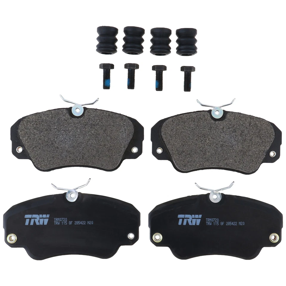 Front Disc Brake Pad Set for Cadillac Catera 1997 - 2001 TRW Pro TRM0720 - Image 1 of 4