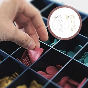 2 Pcs Guzheng Nail Storage Board Pipa Fake Nails Plate Instruments Picks Holder - Picture 1 of 12