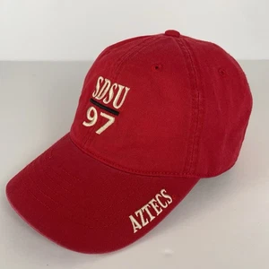 VTG SDSU Aztecs Hat Adjustable Dad Cap Strapback San Diego State University 1997 - Picture 1 of 9