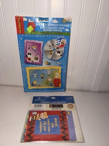Sandylion Scrapbooking Photo Stickers Snoopy Peanuts Woodstock Hallmark Frames - Picture 1 of 5