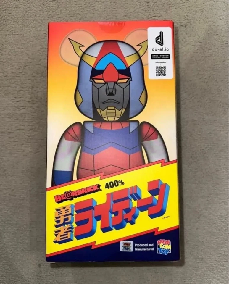 Figura Coleccionable BE@RBRICK Raideen 400% Anime Super Robot Medicom Juguete Japón Foto 1 de 1