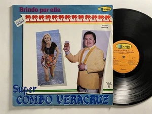 SUPER COMBO VERACRUZ BRINDO POR ELLA COLOMBIA CUMBIA PORRO RARE LATIN LP - Picture 1 of 2