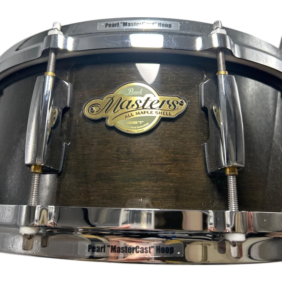 Pearl Masters All Maple Shell SST Snare Drum 14"x5.5" - Image 1 of 4