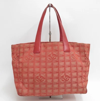 CHANEL Nylon Travel Tote Hand Bag  I#47409 - Image 1 of 4