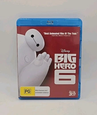 Big Hero 6 3D Blu-ray & Blu-ray Combo Set Disney - Region Free + Free AUS Post - Image 1 of 4