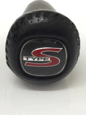 99-03 ACURA TL 01-03 CL 3.2 类型 S SHIFT KNOB 皮革黑色原始设备制造商正品亲笔签名 — 第 1/4 张图片