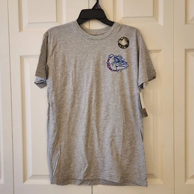 Gonzaga Bulldogs 1887 T-Shirt Size S Gray 100% Cotton Vintage Soft NWT - Image 1 of 4
