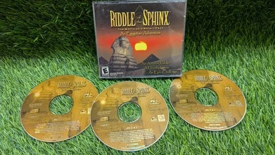 Riddle of the Sphinx An Egyptian Adventure PC No Manual Tested Working  - Image 1 of 4