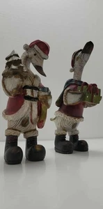 Tii Collections Holiday Weihnachten Enten Figuren - Weihnachtsmann & Geschenk Designs - Hand- - Bild 1 von 9