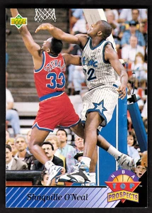 1992-93 Upper Deck #474 Shaquille O'Neal TP RC MAGIC ROOKIE - Picture 1 of 2