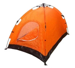 Tent 2 Person Instant And Automatic Pop-Up Camping Tent - Orange NEW - Picture 1 of 6