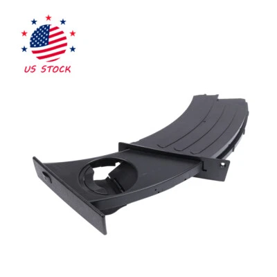 Portavasos delantero izquierdo negro 51459125622 lado del conductor para BMW 525i 528i 530i E60 Foto 1 de 4