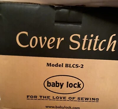 Babylock BLCS-2 Cover Stitch Overlock Serger Machine With Manual, New - Image 1 of 2