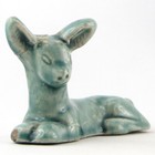 Biche Céramique ACCOLAY Sculpture Animalière 50/60/vallauris/lerat/argonautes...