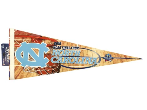 North Carolina Tar Heels Wincraft 2016 Final Four Premium Felt Pennant (12"x30") Cover